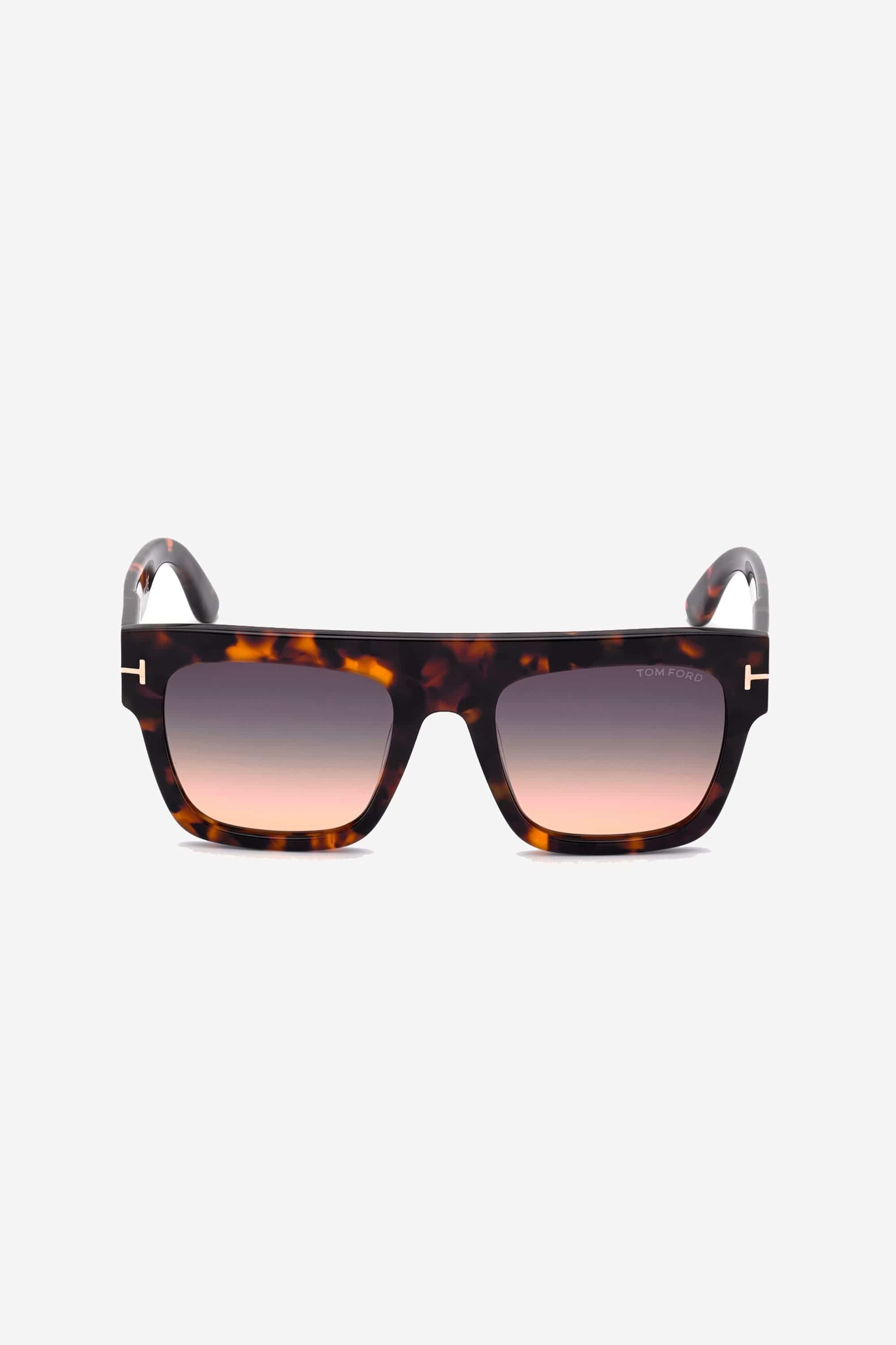 Tom Ford iconic Renee sunglasses in havana