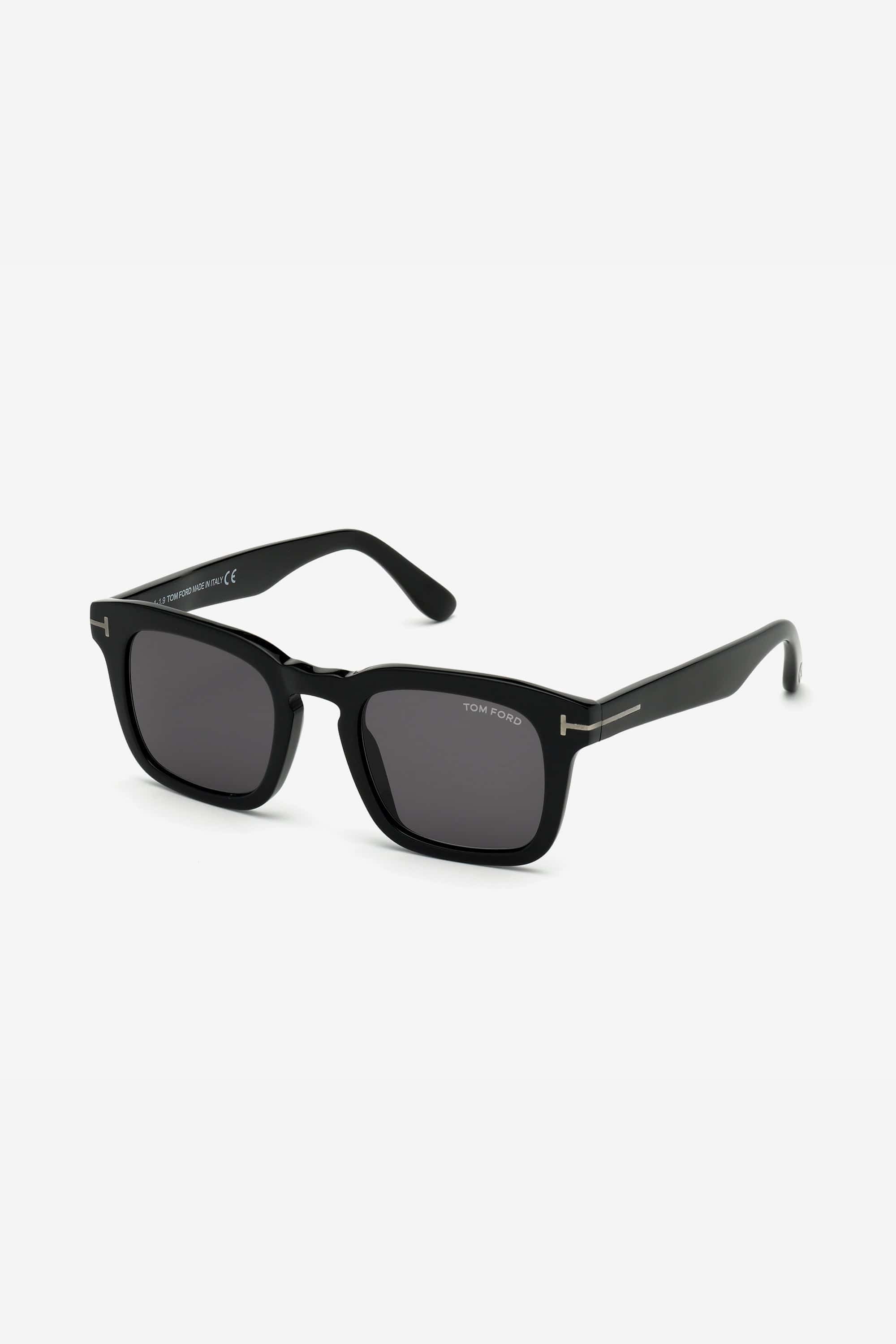 Tom Ford round vintage sunglasses in black