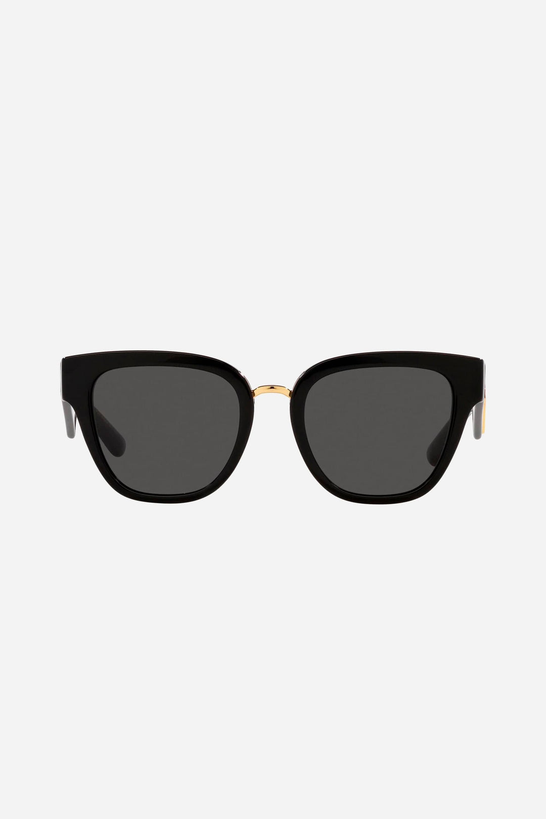 Dolce & Gabbana black cat-eye DG sunglasses