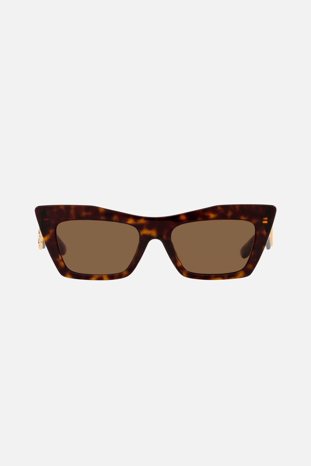 Dolce & Gabbana cat-eye havana logo sunglasses