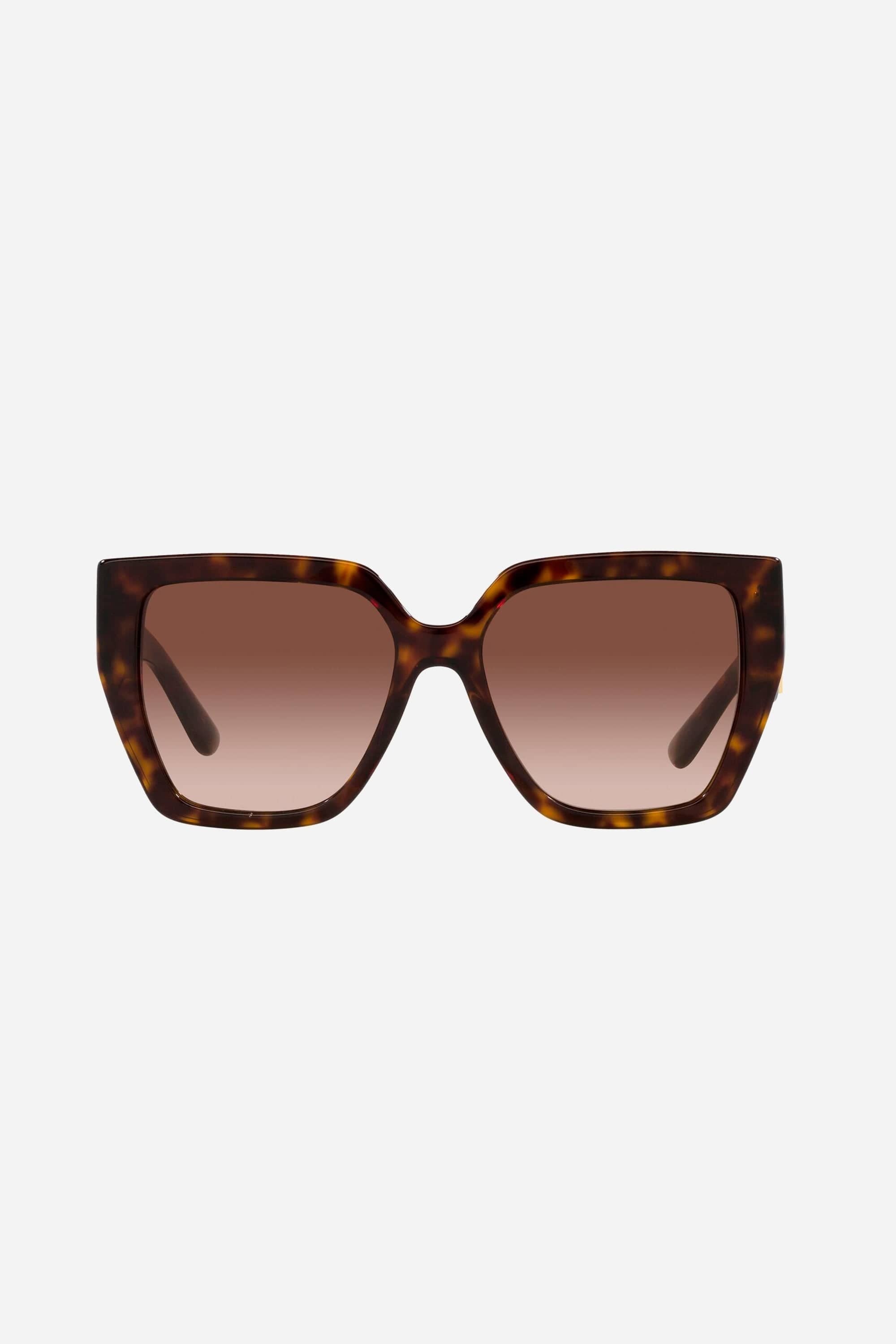 Dolce & Gabbana over havana cat-eye sunglasses