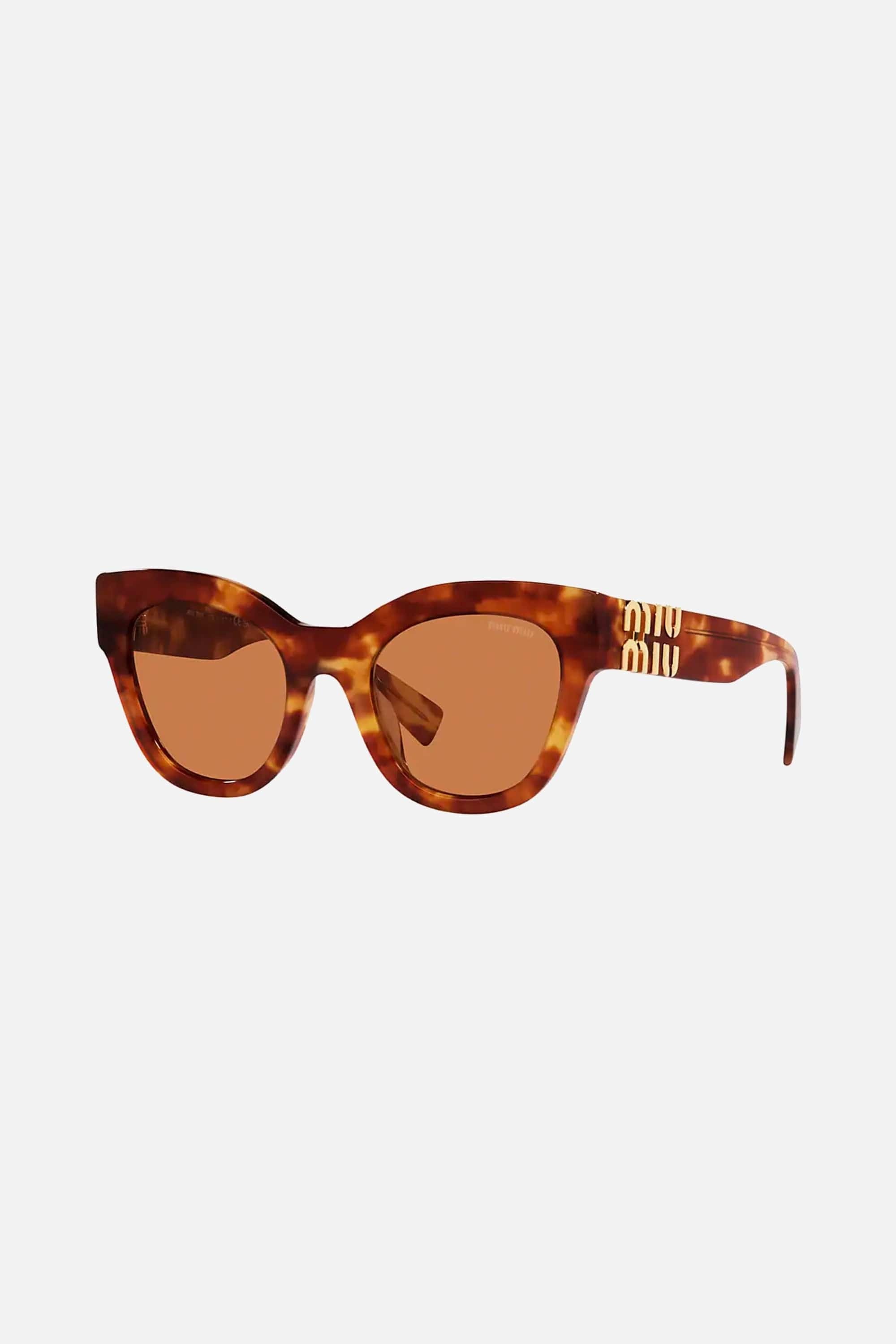 Miu Miu cat-eye havana sunglasses