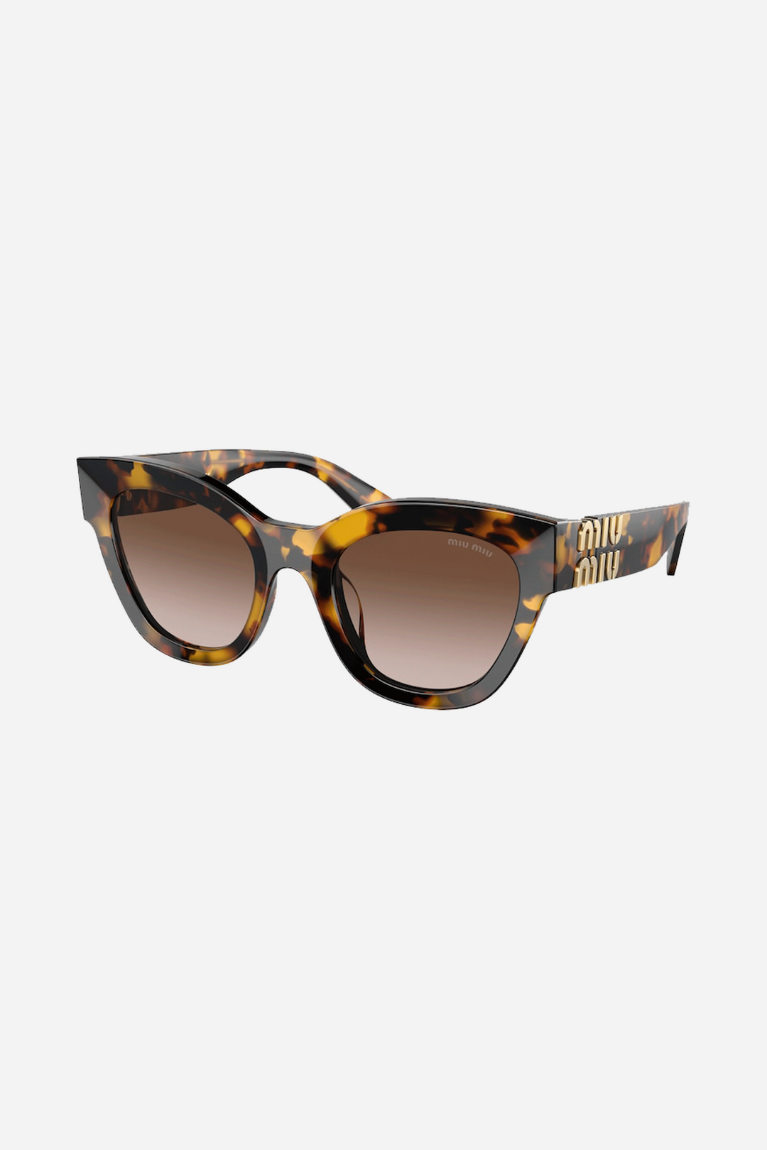 Miu Miu cat-eye havana sunglasses