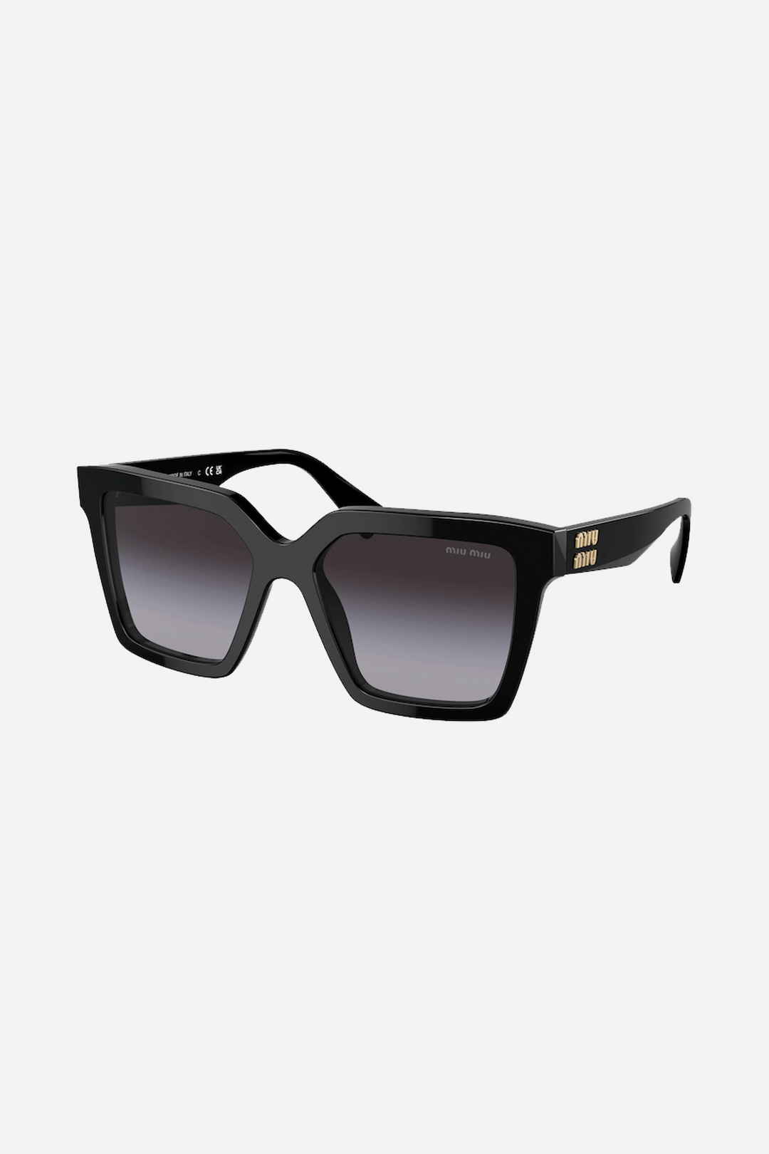 Miu Miu squared black sunglasses