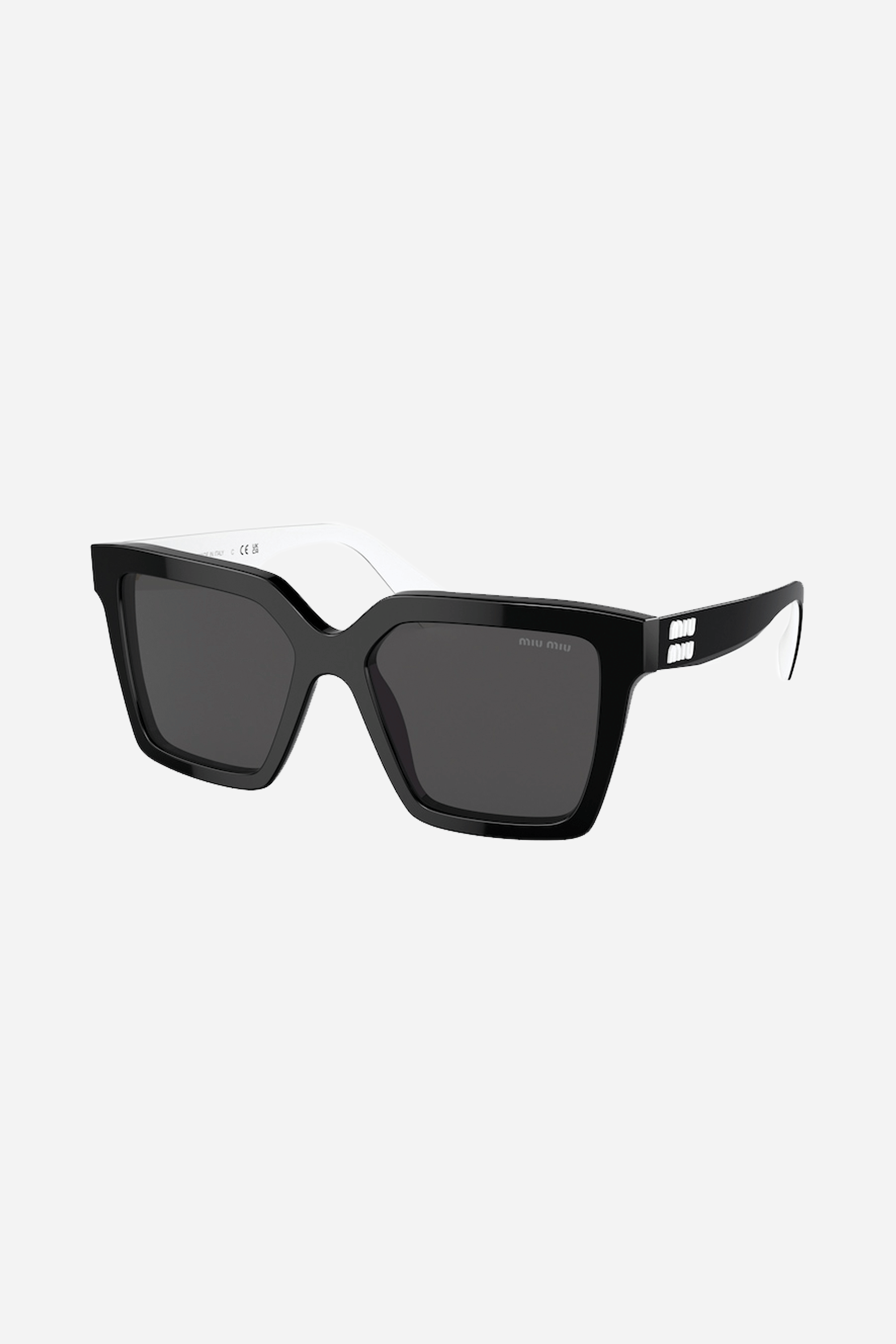 Miu Miu squared black sunglasses