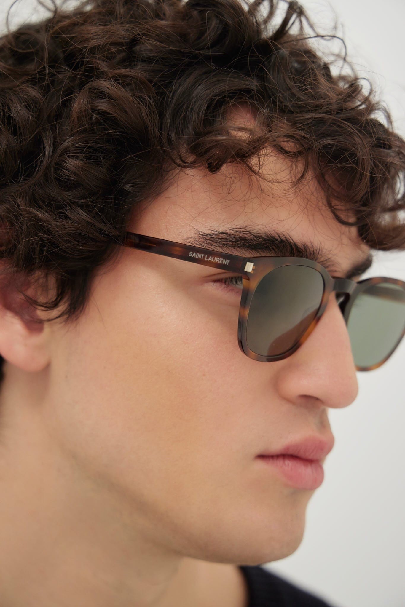 Saint Laurent unisex havana sunglasses