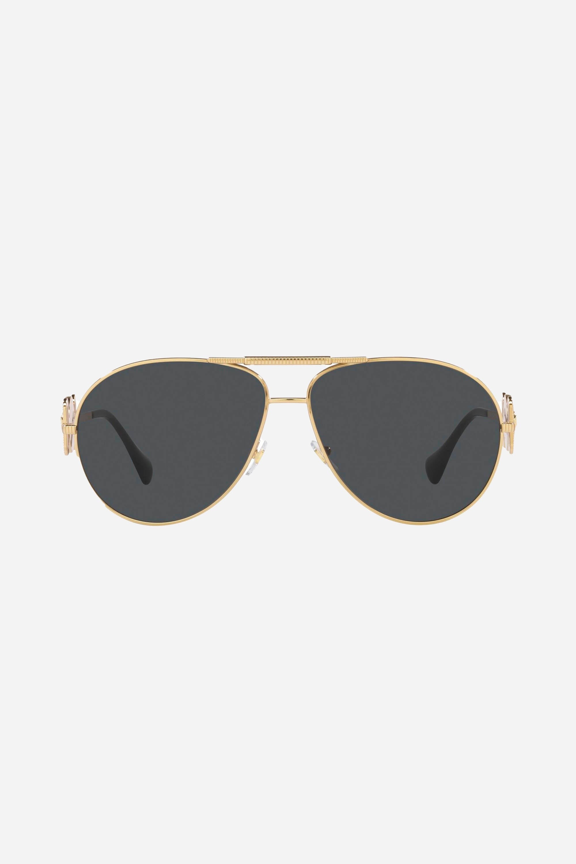 Versace caravan sunglasses with gold details