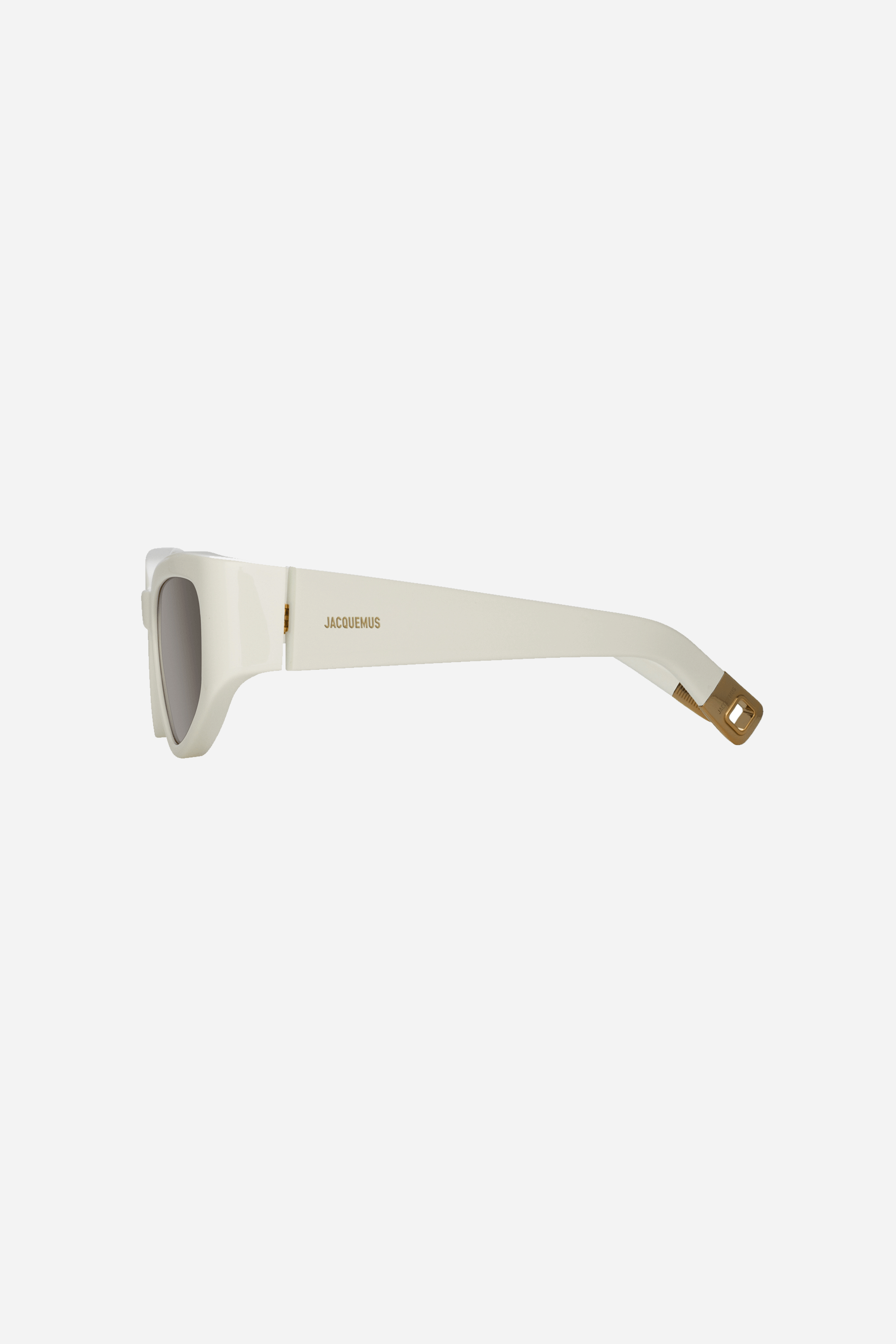 Jacquemus Gala White WHITE/YELLOW GOLD/GREY 55