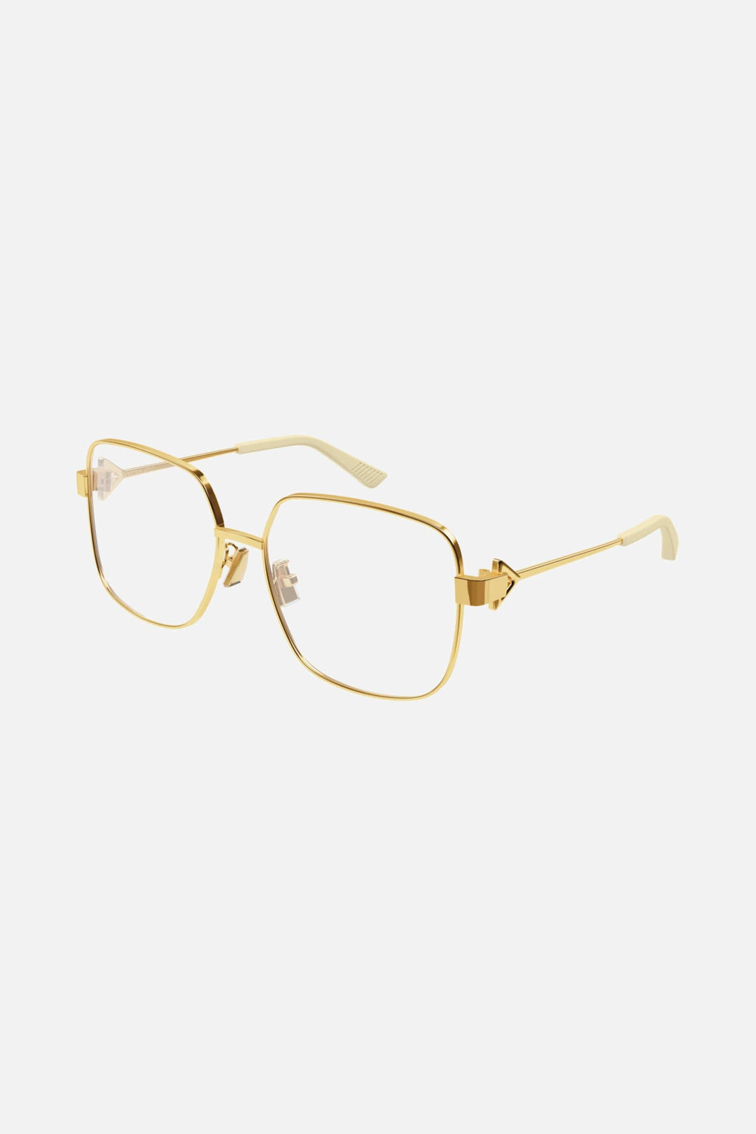 Bottega Veneta squared metal frame