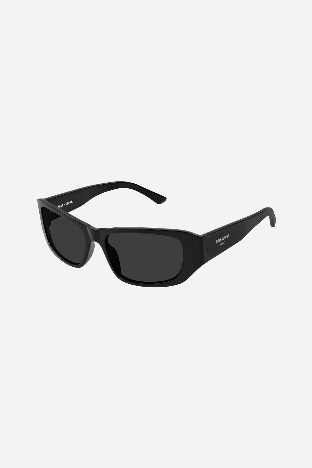 Unisex black sunglasses with grey lense