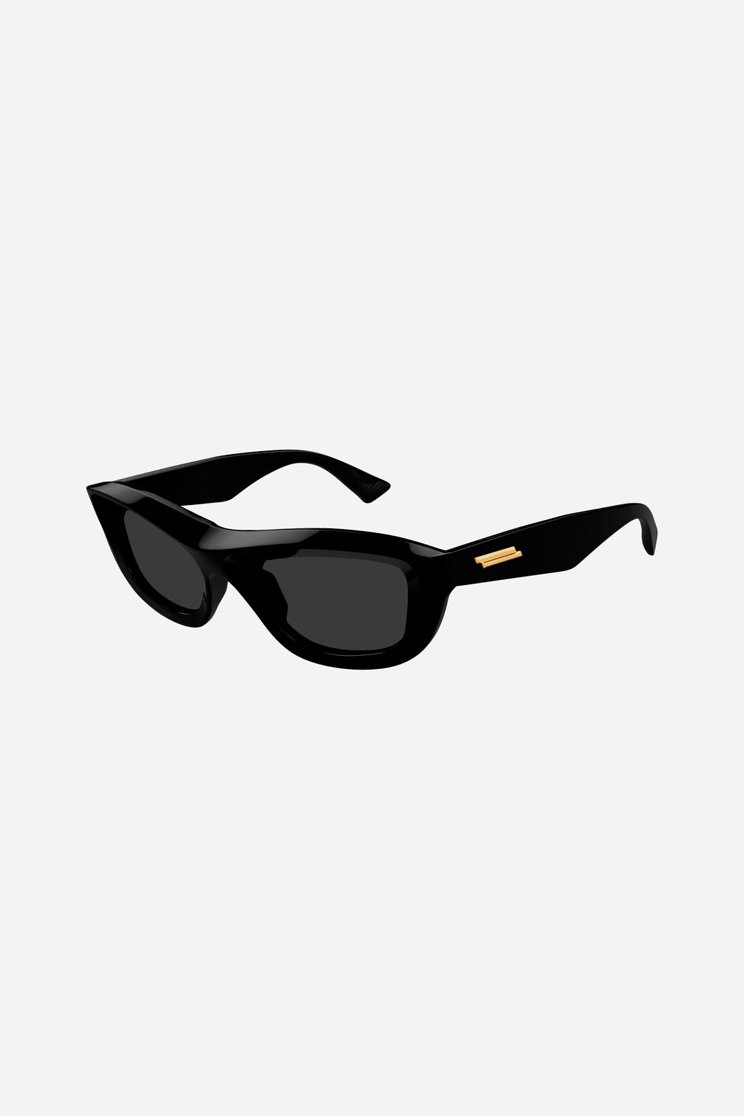 Unisex black cat-eye Bottega Veneta sunglasses