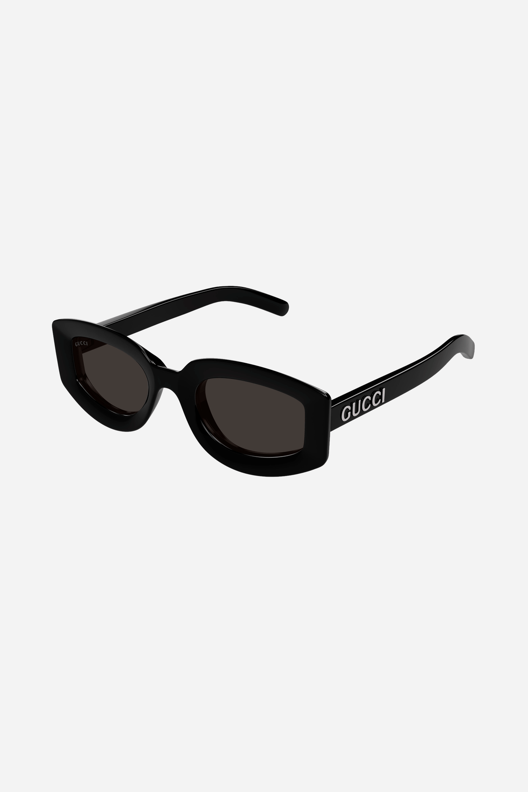 Black oval Gucci sunglasses