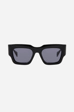 Load image into Gallery viewer, Gigi Studios black squared bold sunglasses
