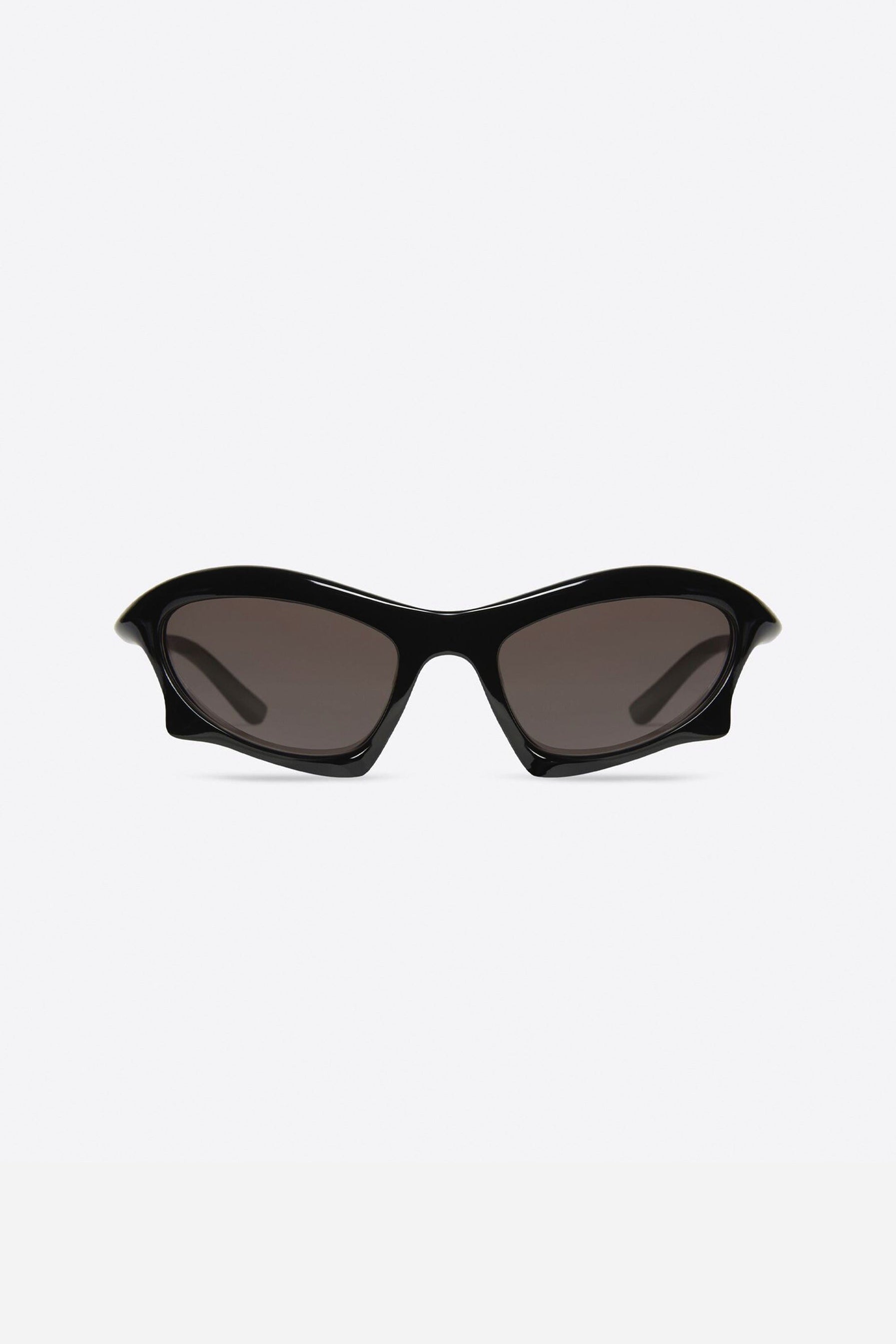 Balenciaga Bat rectangle sunglasses in black - Eyewear Club