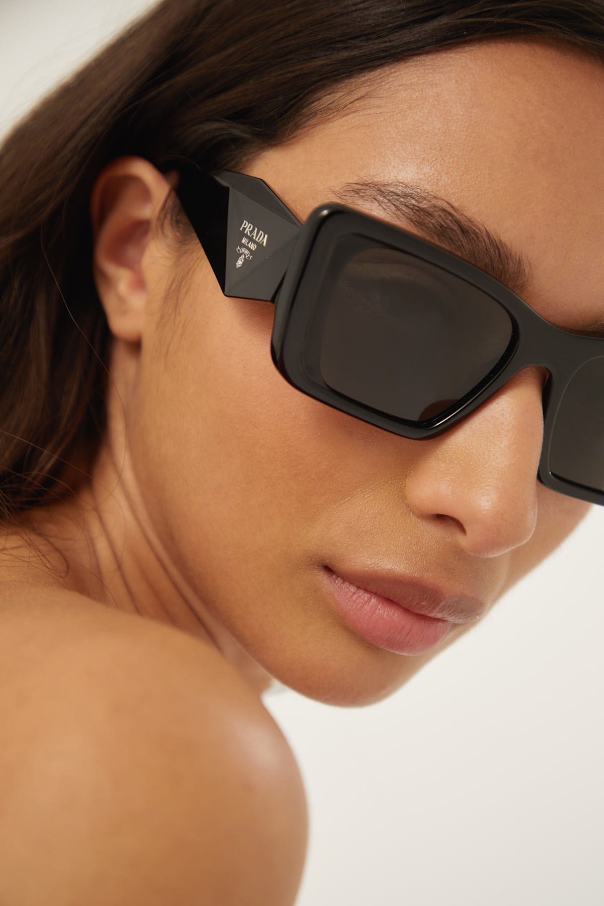 Prada cat-eye black sunglasses - Eyewear Club