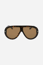 Load image into Gallery viewer, Tom Ford oversized pilot havana sunglasses - Eyewear Club
